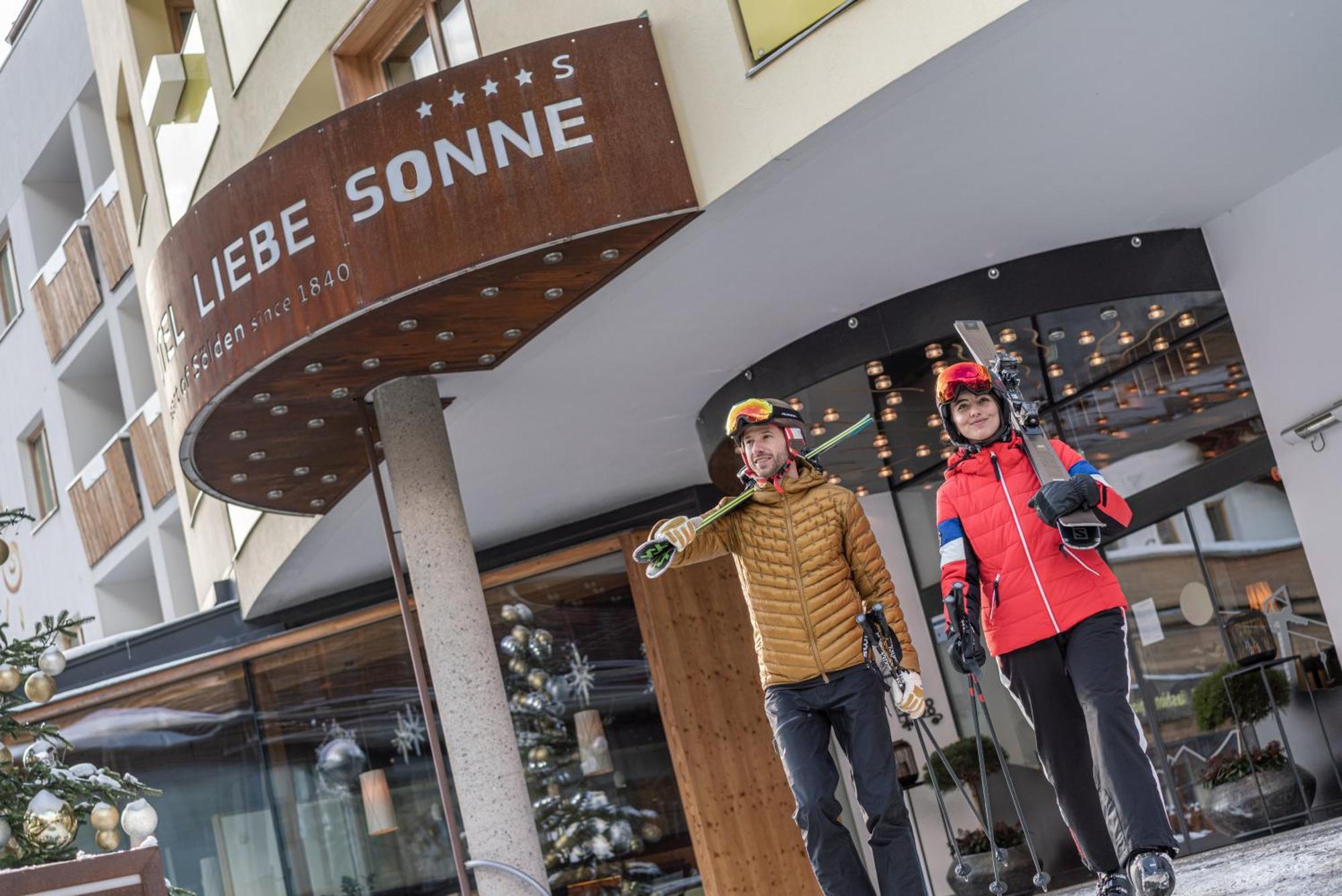 Hotel Liebe Sonne 4S Зёльден Экстерьер фото