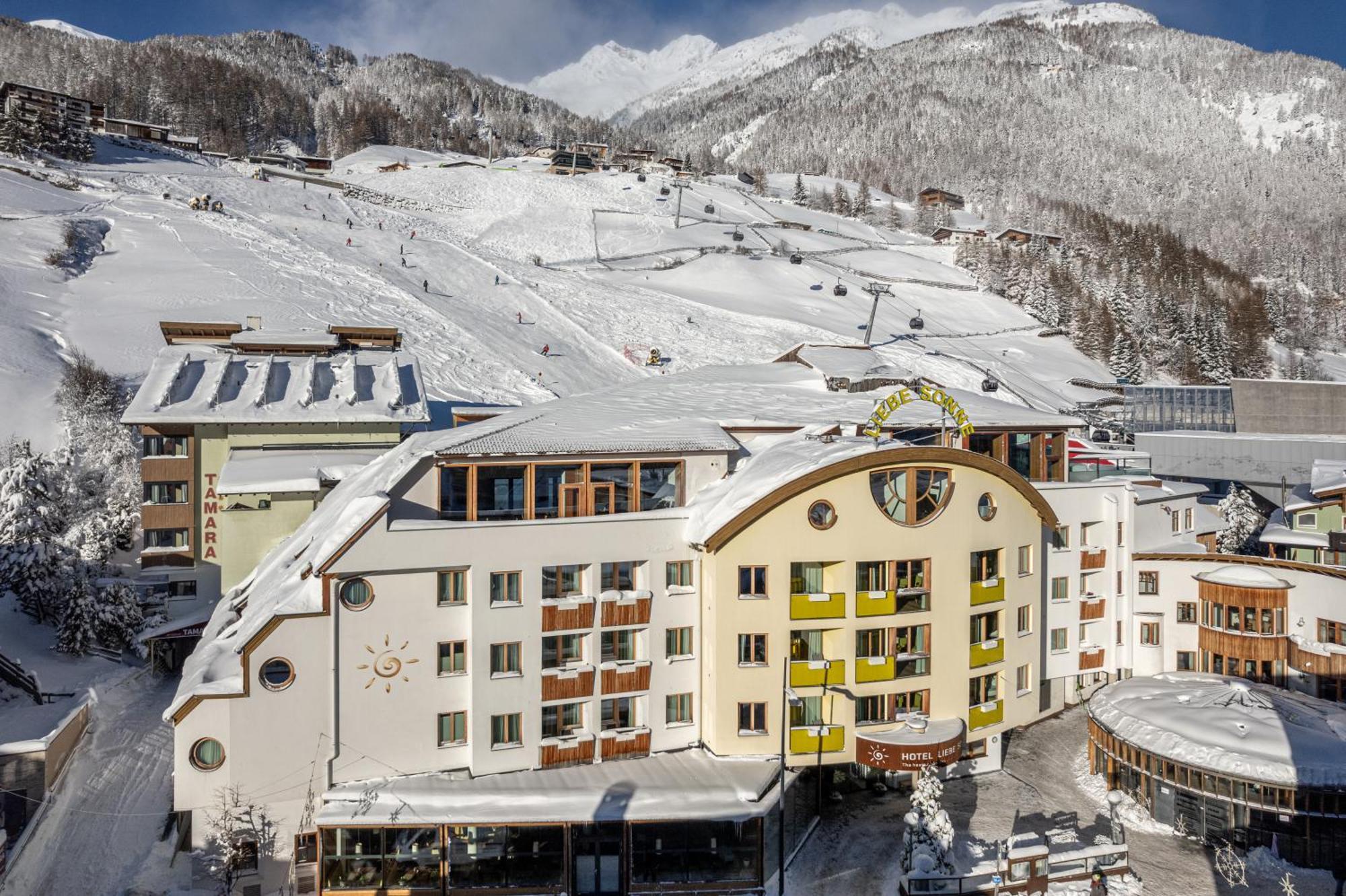 Hotel Liebe Sonne 4S Зёльден Экстерьер фото